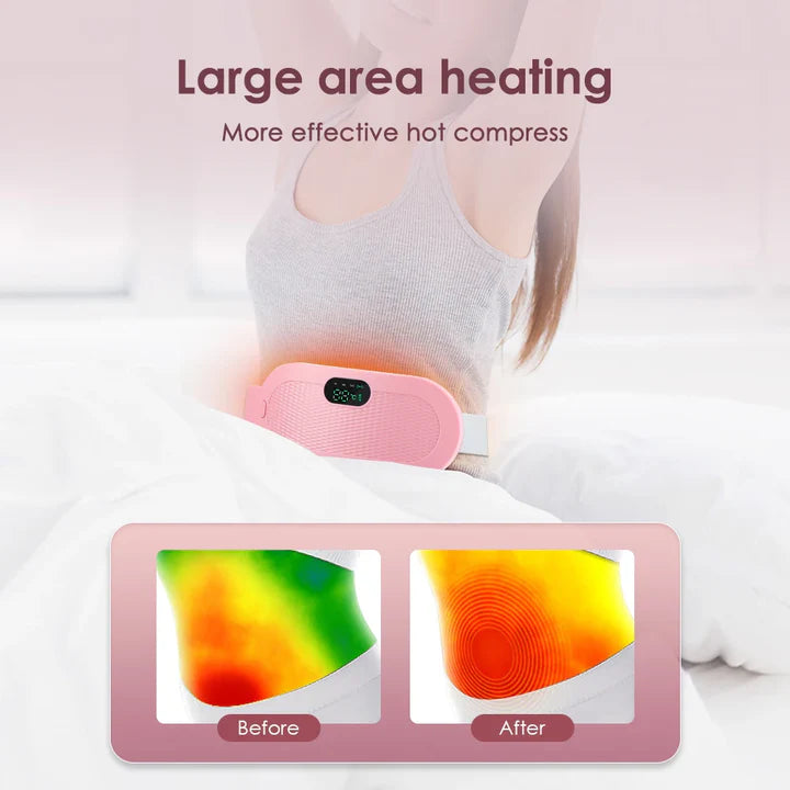 ThermiEase™ Relief Belt | On-the-Go Menstrual Comfort