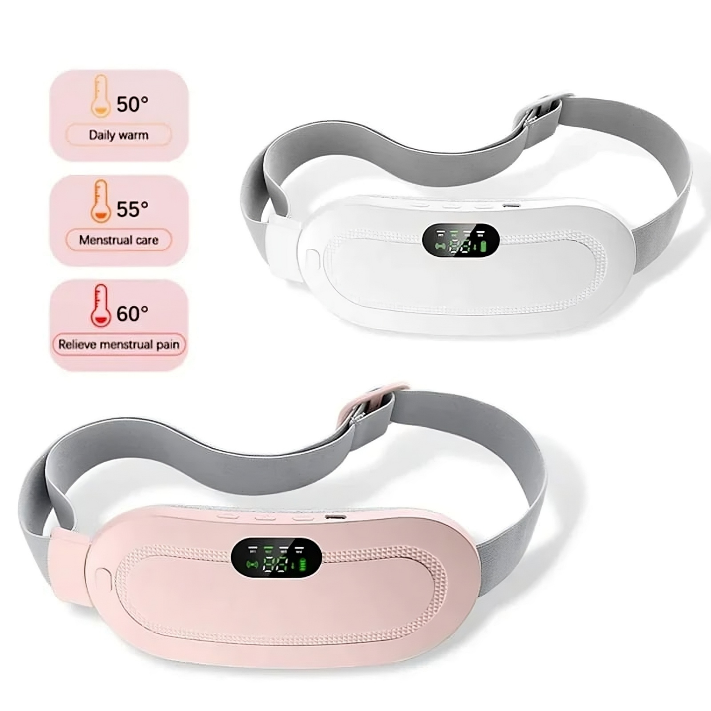 ThermiEase™ Relief Belt | On-the-Go Menstrual Comfort