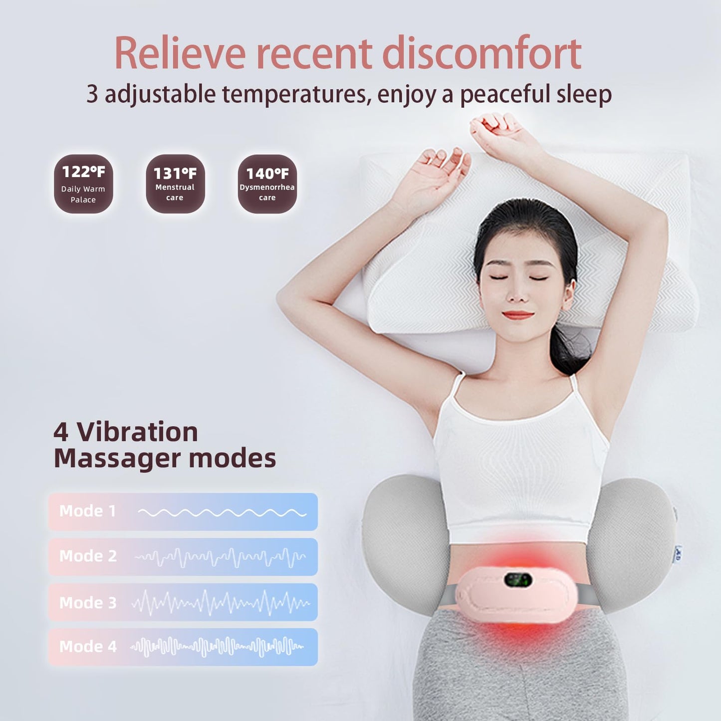 ThermiEase™ Relief Belt | On-the-Go Menstrual Comfort